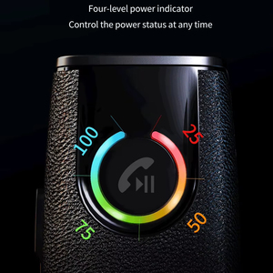 GR03 Receptor <span class=keywords><strong>de</strong></span> audio Transmisor FM <span class=keywords><strong>Convertidor</strong></span> <span class=keywords><strong>de</strong></span> audio inalámbrico Manos libres Ranura para tarjeta <span class=keywords><strong>de</strong></span> llamada Amplificador <span class=keywords><strong>de</strong></span> altavoz - Product Image 4