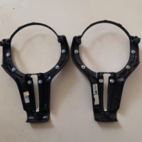Décoration de panneau de garniture de volant en fibre de carbone pour BMW 3/4/5/6/7Series E60 E61 F10 F11 F07 F18 G30 G31 G38 G60 G61 G68