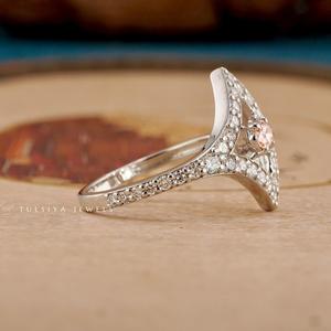 Anillos de diamantes brillantes elaborados con estilo de joyería fina, con diamantes cuidadosamente seleccionados y diseños elegantes. - Product Image 2