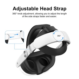 Para <span class=keywords><strong>Oculus</strong></span> <span class=keywords><strong>Quest</strong></span> 3, accesorios, correa para la cabeza, extensión adecuada, sombreros de élite cómodos, reduce el peso para cambiar los sombreros - Product Image 4