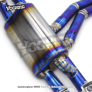ท่อไอเสียรถยนต์แบบเหวี่ยงกลับ LP740 2018-2023ท่อไอเสียไทเทเนียม - Product Image 5