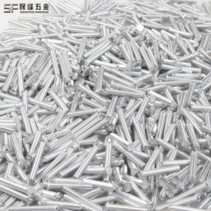 Pernos de descarga de condensador de aluminio métricos ISO 13918 M3-M12 con brida, lisos, marinos, anticorrosión, clase 4.8 y 6.8 para chapa metálica - Product Image 2