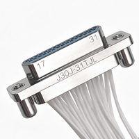 Adaptateurs de connecteurs, adaptateur de connecteur série Micro-D J30J, compatible MIL-DTL-83513, connecteur à broches personnalisé