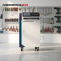 Mesin Pembersih Laser Industri Profesional HN-1500H untuk Penghapusan Karat Logam 1000w 3000w