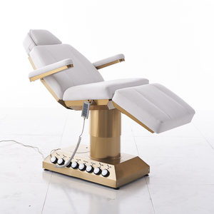 Cama de Belleza de Diseño Ergonómico Moderno, con Cuero PVC Suave al Tacto y Comodidad Tipo Nube, Cama Eléctrica de Spa para Centro de Bienestar - Product Image 3