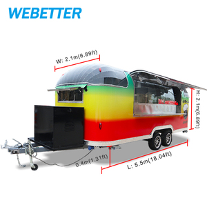 WEBETTER Camión de Comida Rápida para Café y Hot Dogs, Totalmente Equipado, Hecho en China, Restaurante Móvil, Remolque de Comida para Venta - Product Image 2