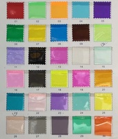 Pochettes transparentes colorées recyclables pour maillots de bain, bikinis et tenues de natation, sacs cosmétiques en PVC