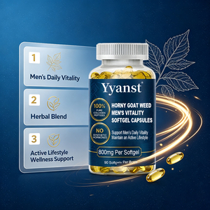 Gélules de 800mg de Plante de Bois de Bœuf (Horny Goat Weed) pour la Vitalité Masculine, 90 pièces – Soutient la Vitalité Quotidienne des Hommes et Maintient un Mode de Vie Actif – Complément Herbal - Product Image 4