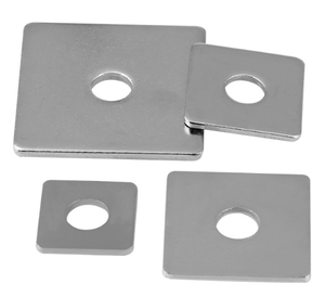 Rondelle carrée en acier inoxydable galvanisé, rondelle plate carrée, fixations pour construction structurelle, vente en gros OEM - Product Image 1