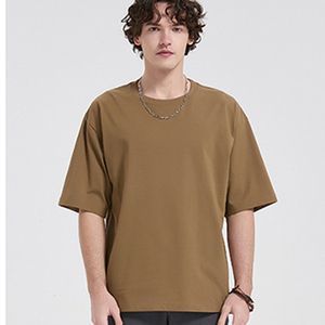 Camiseta Boxy Corta de Algodón 100% de Alta Calidad con Logo Personalizado, 260 GSM, Hombros Caídos y Corte Oversize - Product Image 6