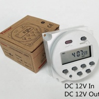 Temporizador Digital Pequeño con Control por Microcomputadora CN101A, Enchufe de Alimentación, 12V/24V/110V/220V 16A, Certificado CE, MISUXIN