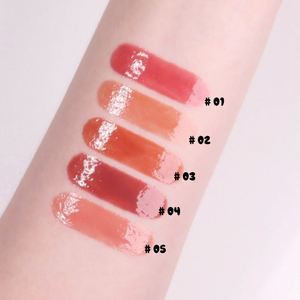 Brillo de labios líquido personalizado Juciy, tinte de labios hidratante vegano, con llavero, Etiqueta Privada, venta al por mayor, brillo de 5ml - Product Image 3