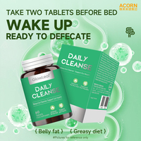Capsules de nettoyage du côlon de marque privée ACORN 15 jours Nettoyage avancé de l'intestin Détox Soutient la santé digestive pour les femmes et les hommes