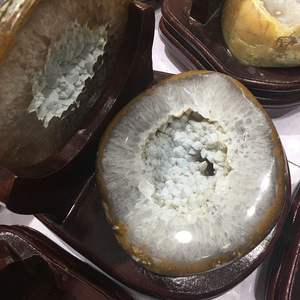 도매 고품질 천연 마노 지오 홈 장식 브라질 우루과이 천연 마노 크리스탈 지오 - Product Image 5