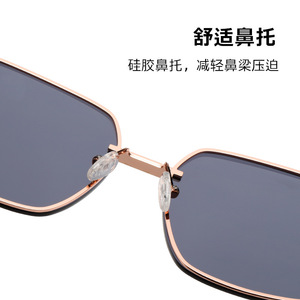 แวนด้าแว่นกันแดดทรงสี่เหลี่ยมสำหรับผู้หญิง JS8566 ฟูลริม UV400 แว่นกันแดดแฟชั่นสำหรับขับรถ - Product Image 4
