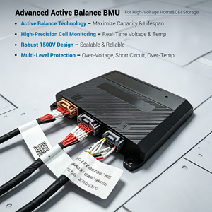 JKESS BMS de Alto Voltaje 80-1000V 64S-256S Industrial BESS BMU con Balanceo Activo 12S 16S 24S <span class=keywords><strong>52S</strong></span> - Product Image 5