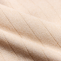Tissu tricoté en polyester et élasthanne cationique DTY Dralon 100 % polyester pour l'hiver, brossé sur deux côtés, personnalisable pour vêtements