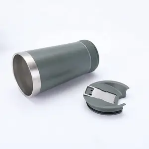 Smart Bluetooth audio tazza di birra in acciaio inox thermos tazza con apribottiglie tazza per auto