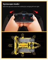 Juego de Construcción Educativo 5 en 1 con Control Remoto, Bloques de Plástico, Funciona con Batería, Juguete STEM para Niños