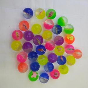 Hot Selling Soft 32mm Custom Printed Bouncy <b>Ball</b> <b>Toy</b> for Gashapon Vending Machine - Product Image 1