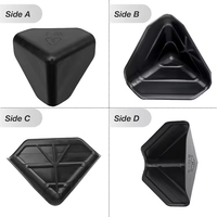 Protecteurs de bord en plastique PP pour boîtes d'expédition précieuses pour bébé et meubles pour une protection efficace de l'emballage