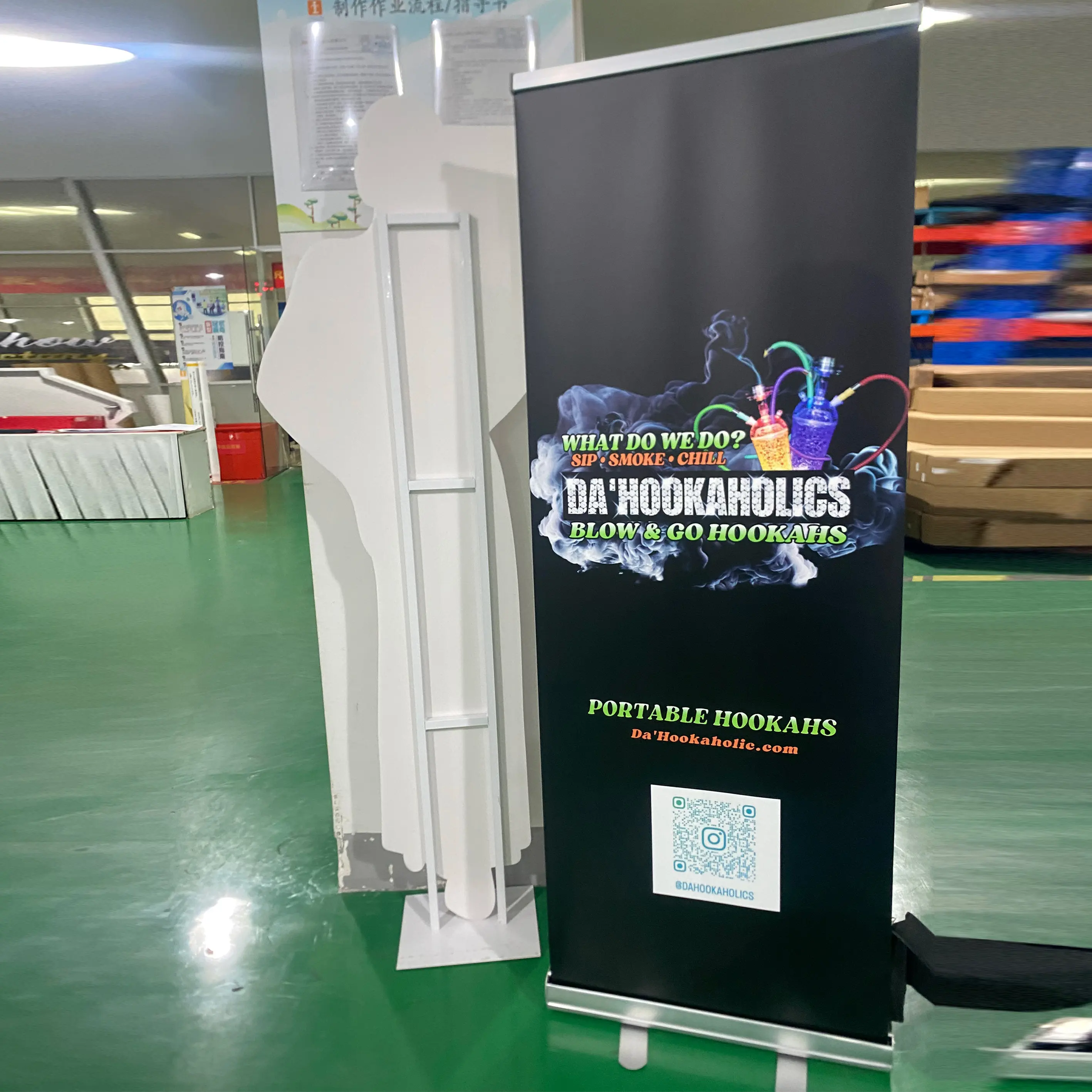 Roll Up Stand Advertising Banner Stand Roll Down Banner Roll up Standee Aluminum Retractable Banners for Trade Show