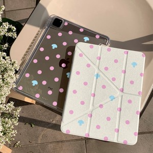 Funda para iPad K‑Style Mushroom Polka Dot con ranura para bolígrafo en forma de Y y cubierta antideslizante para tableta Apple Mini Air8 Pro de 13 pulgadas - Product Image 5
