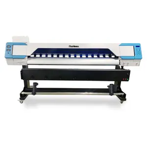 Высококачественный экологически чистый принтер Hancolor, 1,8 м, высокоскоростной струйный принтер I3200 с двумя головками, наружная реклама