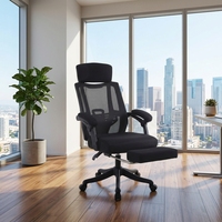Chaise de bureau ergonomique en maille, prix d'usine, support lombaire réglable, chaise pivotante pour ordinateur, fournitures de bureau