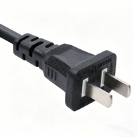 Câble d'extension industriel durable en cuivre et PVC avec connecteur IEC C17 - Cordon d'alimentation standard chinois pour ordinateur, 2 prises