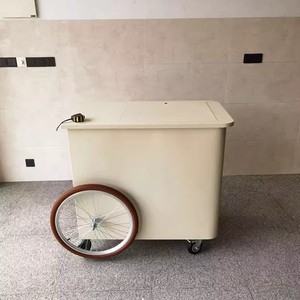 Camion de nourriture pliant automatique pour les collations pour l'utilisation de chariot d'arrêt-Fruits Ice Cream <span class=keywords><strong>Barbecue</strong></span> Mobile Vegetable Restaurant Food Shops - Product Image 3
