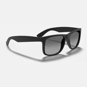 Kacamata hitam terpolarisasi pria dan wanita, lensa mata desainer merek, Vintage dengan kotak 4165