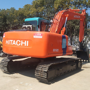 Nouvelle arrivée Hitachi EX120-3 production japonaise pelles sur chenilles 12 tonnes pelles hydrauliques d'occasion vente composants de base moteur - Product Image 1
