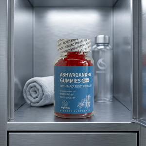 OEM Ashwagandha Extract <b>Gummy</b> <b>Candy</b> 30 Count Vegan Strawberry Flavored Immunity Support Vitamins for Adults 2 Gummies Per - Product Image 1