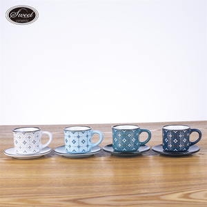 Hight Quality Ceramic Latte Coffee <strong>Espress</strong> Tea <strong>Cup</strong> Set &amp; Saucer Mini Gift Italian Small Espresso Coffee <strong>Cup</strong> and Saucer Set - Product Image 2