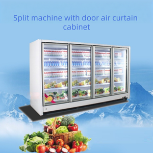 Quạt nhúng 3 cửa/4 cửa/6 cửa điều khiển nhiệt độ kỹ thuật số kệ có thể điều chỉnh tủ lạnh cho - Product Image 2