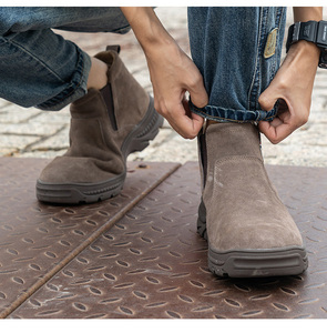 ZG 8808 Zapatos de Seguridad Industrial Antideslizantes para Hombre con Puntera de Acero - Product Image 4