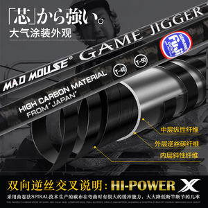 1,8 m Todas las piezas Fuji de Japón Cinta cruzada en todas las cañas de pescar Fibra de carbono - Product Image 5