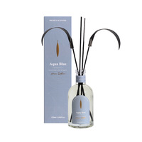 Diffuseur d'huiles essentielles aromathérapeutiques sans alcool en verre de rotin, personnalisé par une marque de luxe, grande capacité, durée de 120 à 180 jours