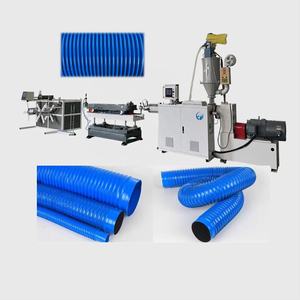 Línea <span class=keywords><strong>de</strong></span> producción <span class=keywords><strong>de</strong></span> extrusora <span class=keywords><strong>de</strong></span> tubos <span class=keywords><strong>de</strong></span> HDPE corrugado Flexible <span class=keywords><strong>de</strong></span> PE y PP Fabricación <span class=keywords><strong>de</strong></span> tubos <span class=keywords><strong>de</strong></span> plástico Fabricación <span class=keywords><strong>de</strong></span> máquinas <span class=keywords><strong>de</strong></span> marcha - Product Image 1