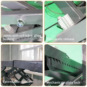 3500kg Lift mobil untuk dijual di bawah tanah Harga Murah gunting otomotif kendaraan Lift mobil Hoist Bridge dengan sertifikasi CE - Product Image 4