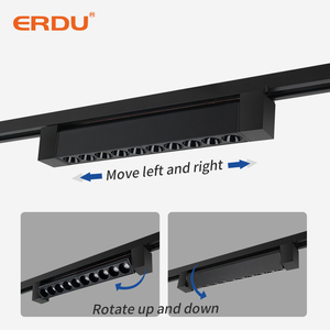 Neeerdu — projecteur Led sur <span class=keywords><strong>Rail</strong></span> linéaire, éclairage Led, personnalisable, <span class=keywords><strong>noir</strong></span> blanc, rondelle murale intelligente, 7w - Product Image 3