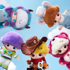 POP MART DIMOO WORLD Serie <span class=keywords><strong>PIXAR</strong></span> Colgante de Vinilo y Peluche Caja Sorpresa Muñeco Bolsa de Adivinanzas Juguetes Caja Misteriosa Colección de Adornos de Anime y Acción - Product Image 2