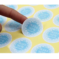 Fabricant d'étiquettes de produits de conception privée, autocollants ronds en vinyle autocollants imperméables, rouleau de papier, impression personnalisée de logo, étiquettes autocollantes