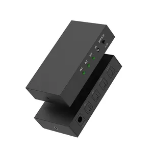 Toslink-conmutador de Audio Digital SPDIF óptico, 3 puertos, 3 en 1, con Control remoto IR y Cable, compatible con PCM2.0/DTS/AC3