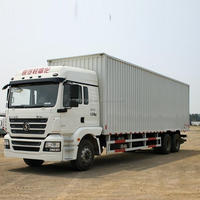 Camion lourd d'occasion Shacman 8x4, véhicule de transport de marchandises, véhicule de transport de conteneurs de 9,6 mètres, normes d'émissions Euro III