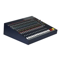 Console de mixage professionnelle RIY FX16II 16 canaux avec alimentation fantôme +48V, construction en aluminium, 4 sorties stéréo