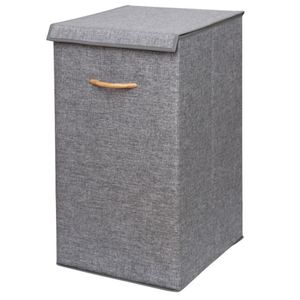 3-Layer Fabric Foldable Slotted Storage <b>Baskets</b> Closet Organizer with Hook for Hanging Clothes Household Storage Bags - Product Image 4