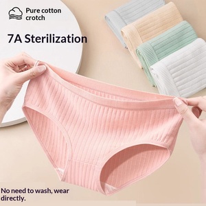 Sous-vêtements jetables pour femmes, en pur coton, stériles, adaptés aux voyages, post-partum, <span class=keywords><strong>maternité</strong></span>, sans lavage, usage quotidien, emballés individuellement - Product Image 1
