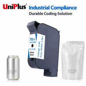 Solución de Codificación para Cumplimiento Industrial con Tecnología de Tinta Solvente TIJ Duradera - Product Image 1